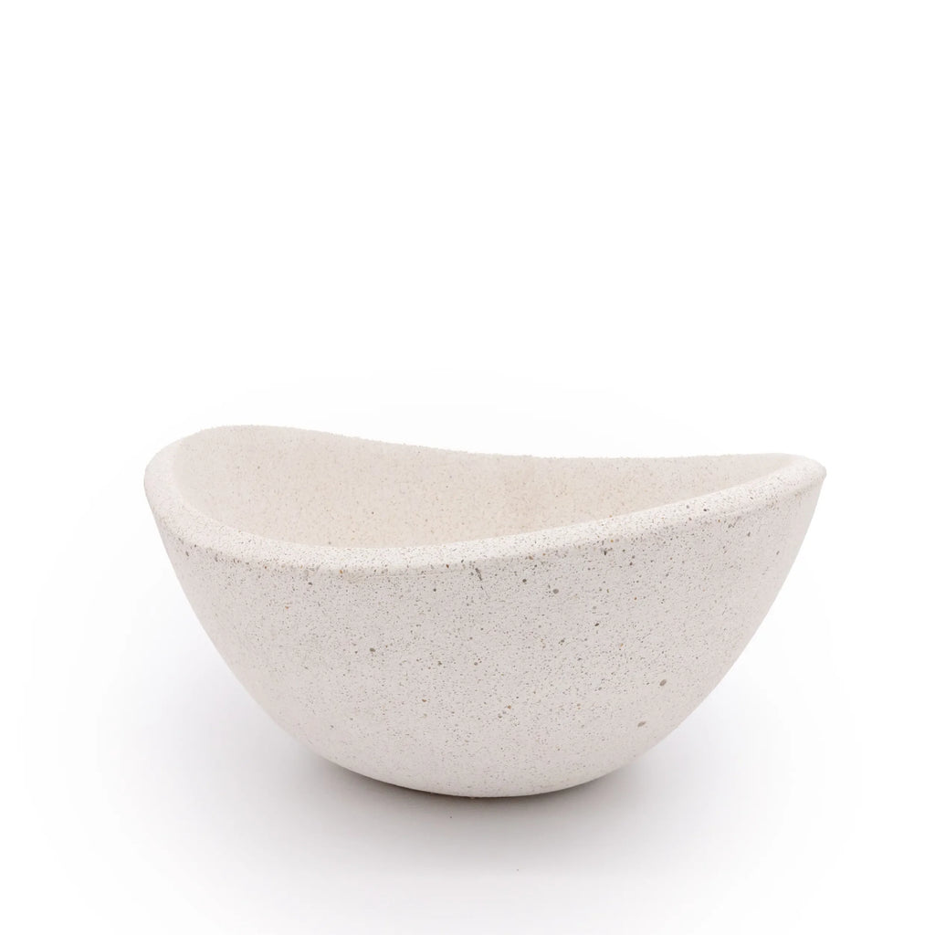 Concrete Wave Tabletop Planter
