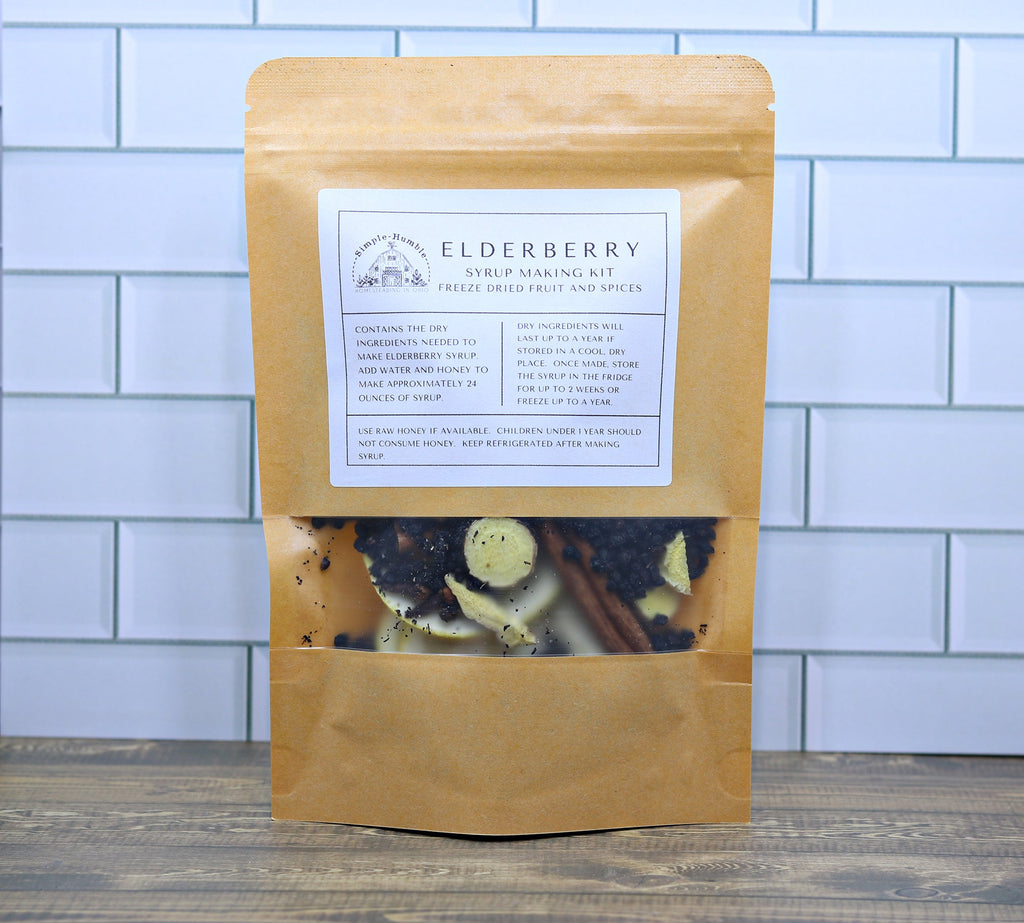 DIY Elderberry Syrup Kit to Make Your Own