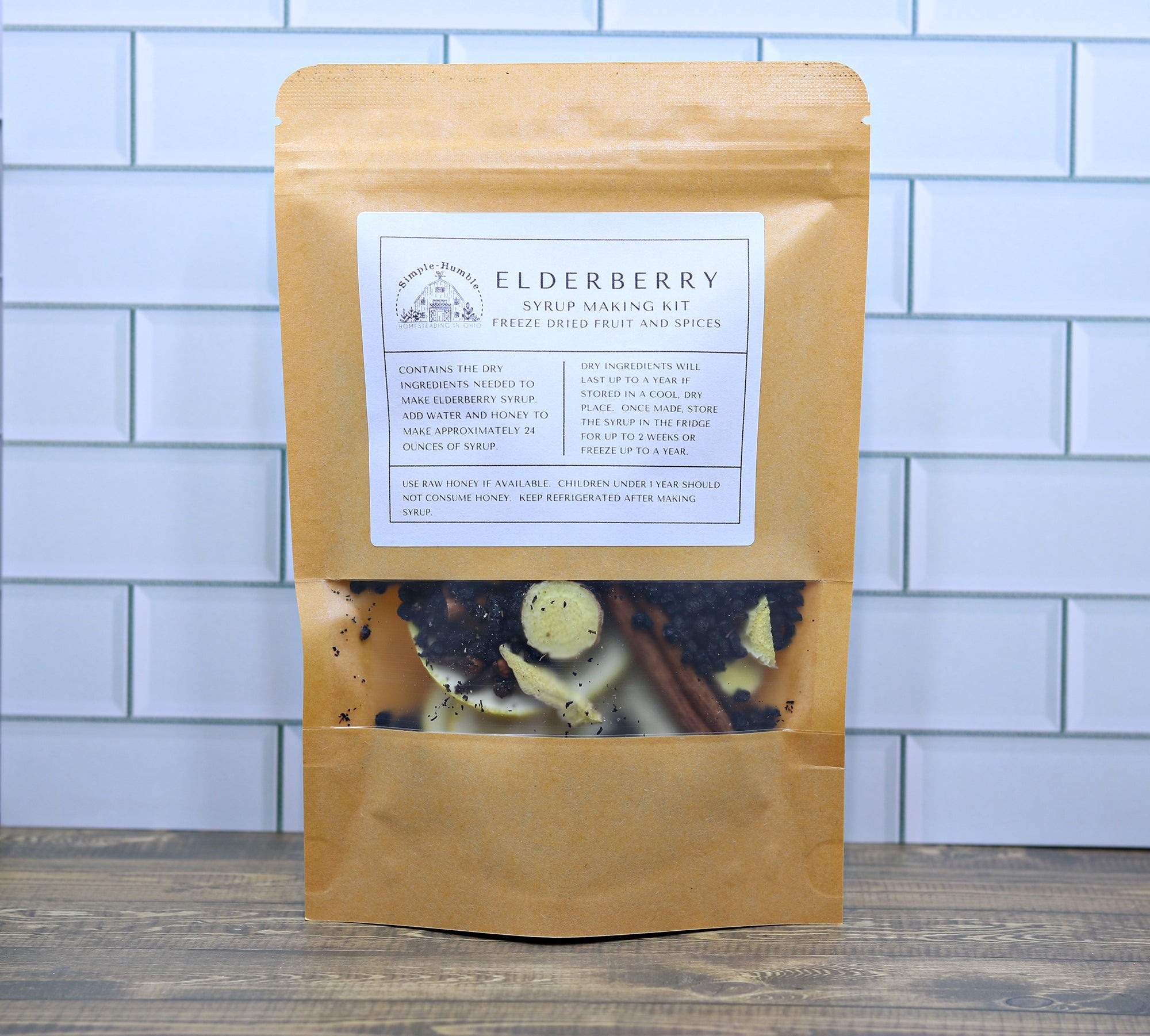 DIY Elderberry Syrup Kit to Make Your Own
