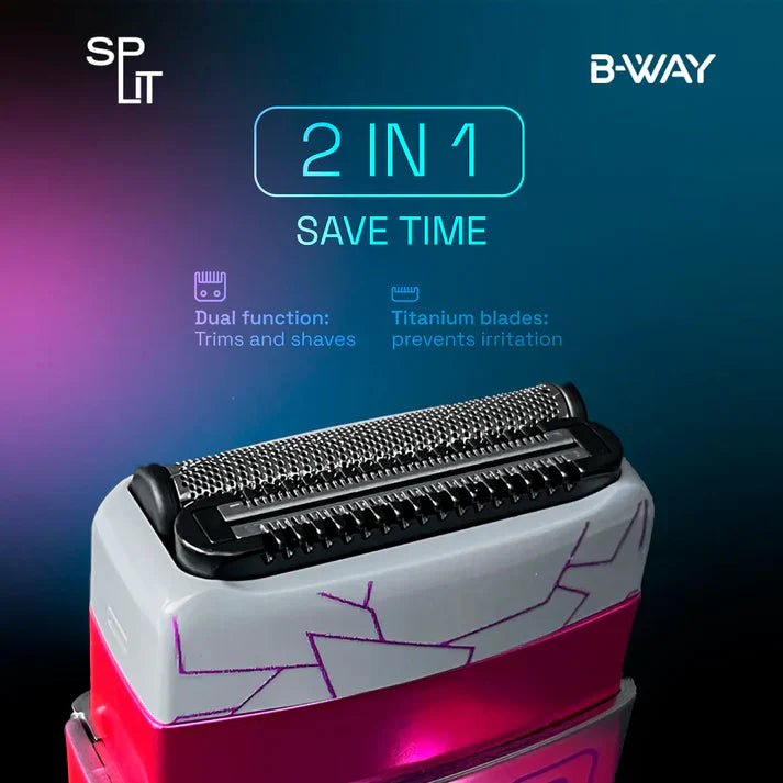 B-Way Split Shaver + FREE Foil Replacement
