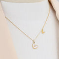 Tina - Heart shaped necklace