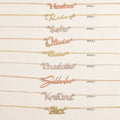 Gold Personalized Name Necklace