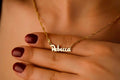 Custom Name Necklace | 18K Gold Filled & Sterling Silver | Dainty Chain for a Personal Touch