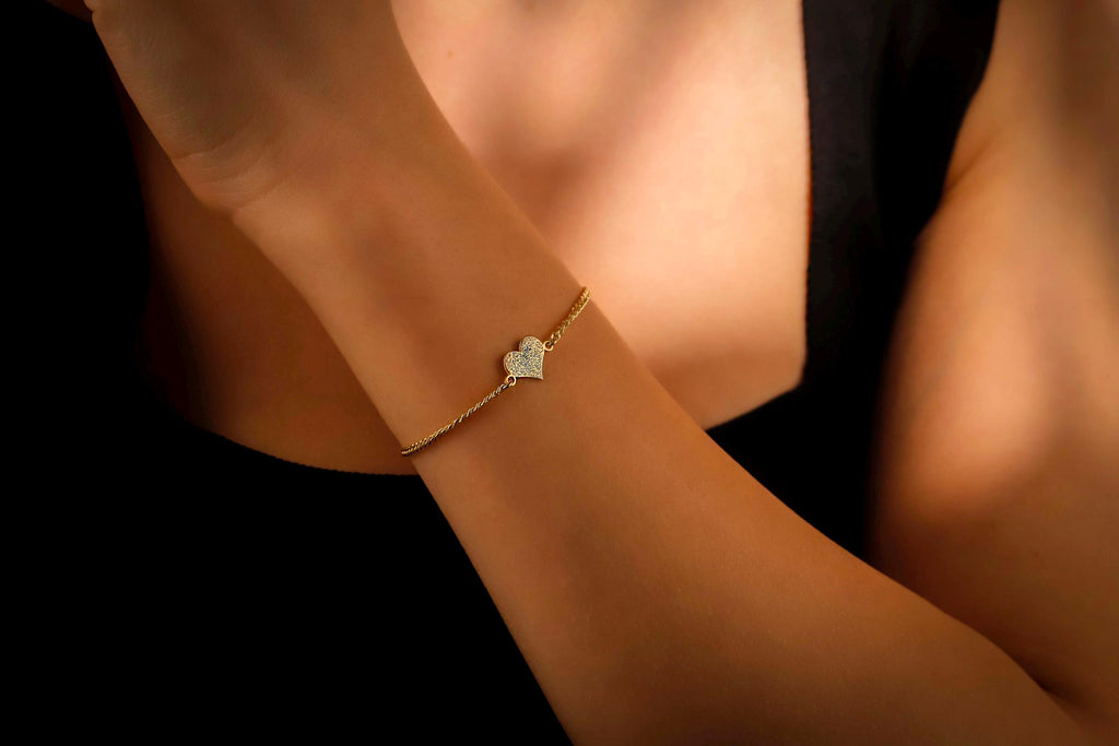 Actual Fingerprint Engraving Bracelet in 925 Sterling Silver