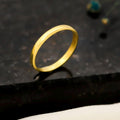SilverGoldandRose Elegant Essentials Minimalist Wedding Band - Timeless, Stackable Designs