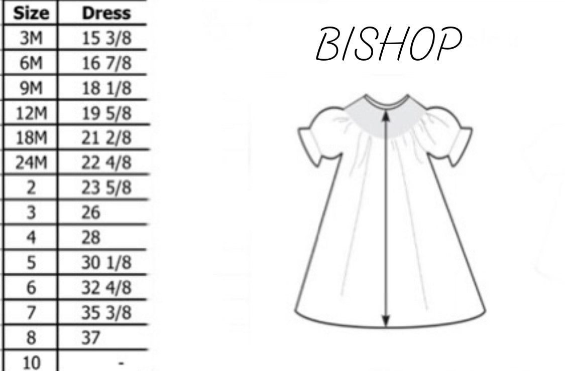 Blue Big Sister Smock