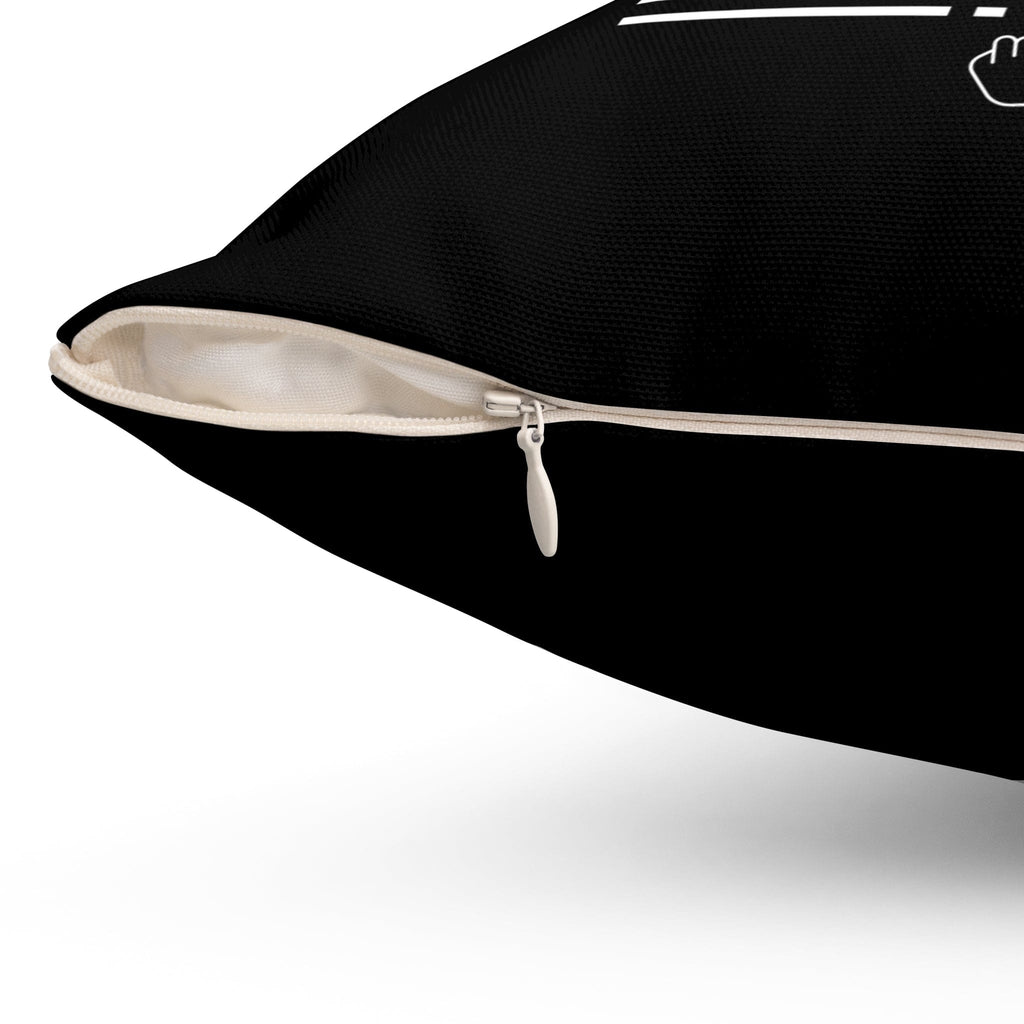 Less Hate More Bate - B8rBrand Square Pillow
