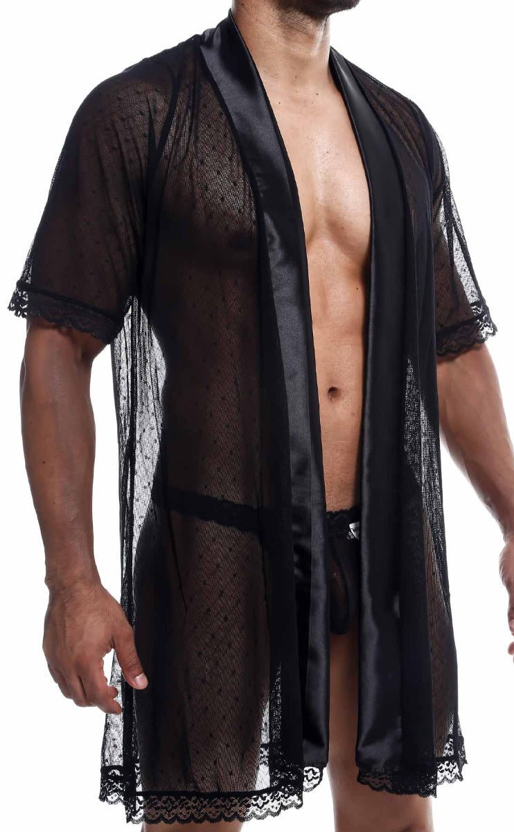 MOB Sultry Robe & Thong set Final Sale