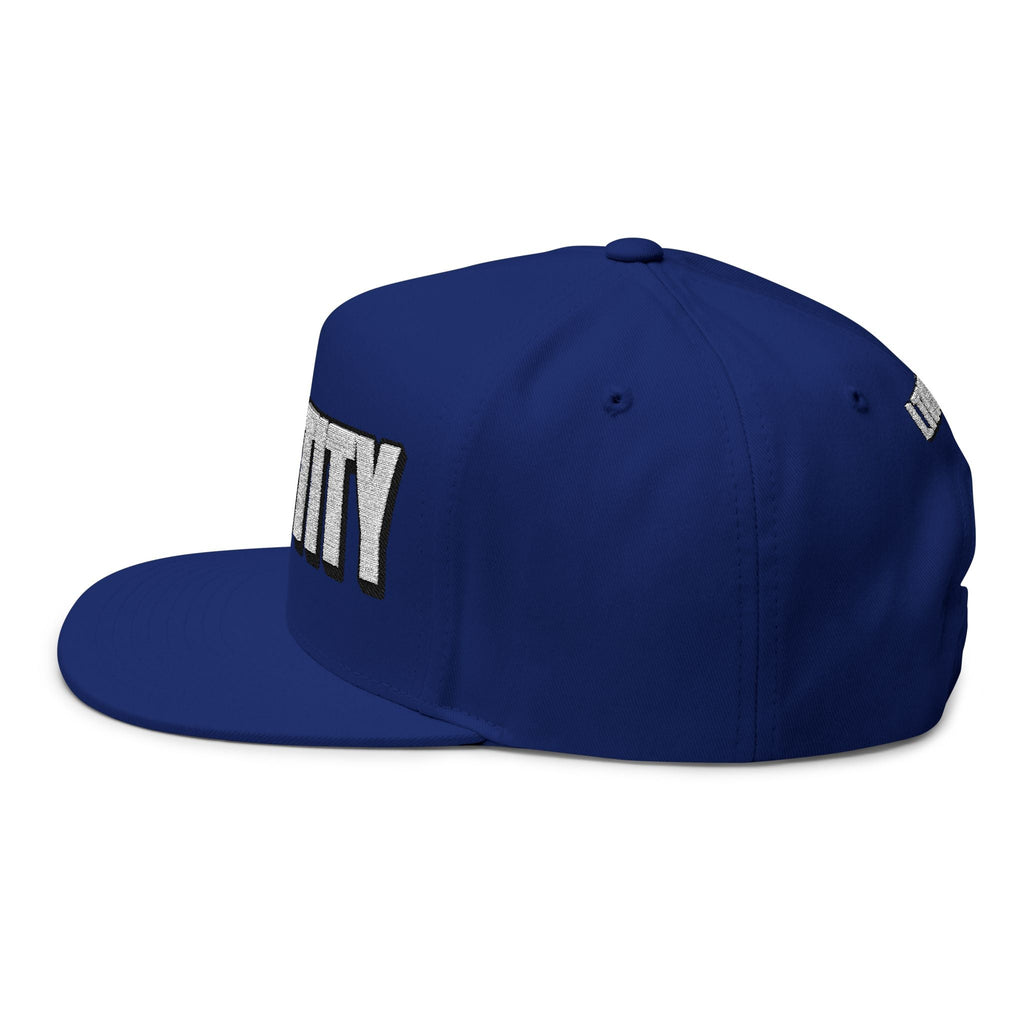 INTO: CHASTITY Embroidered Flat Bill Cap – Kink Hat for Caged Subs, Keyholder Dynamics & Erotic Denial Enthusiasts