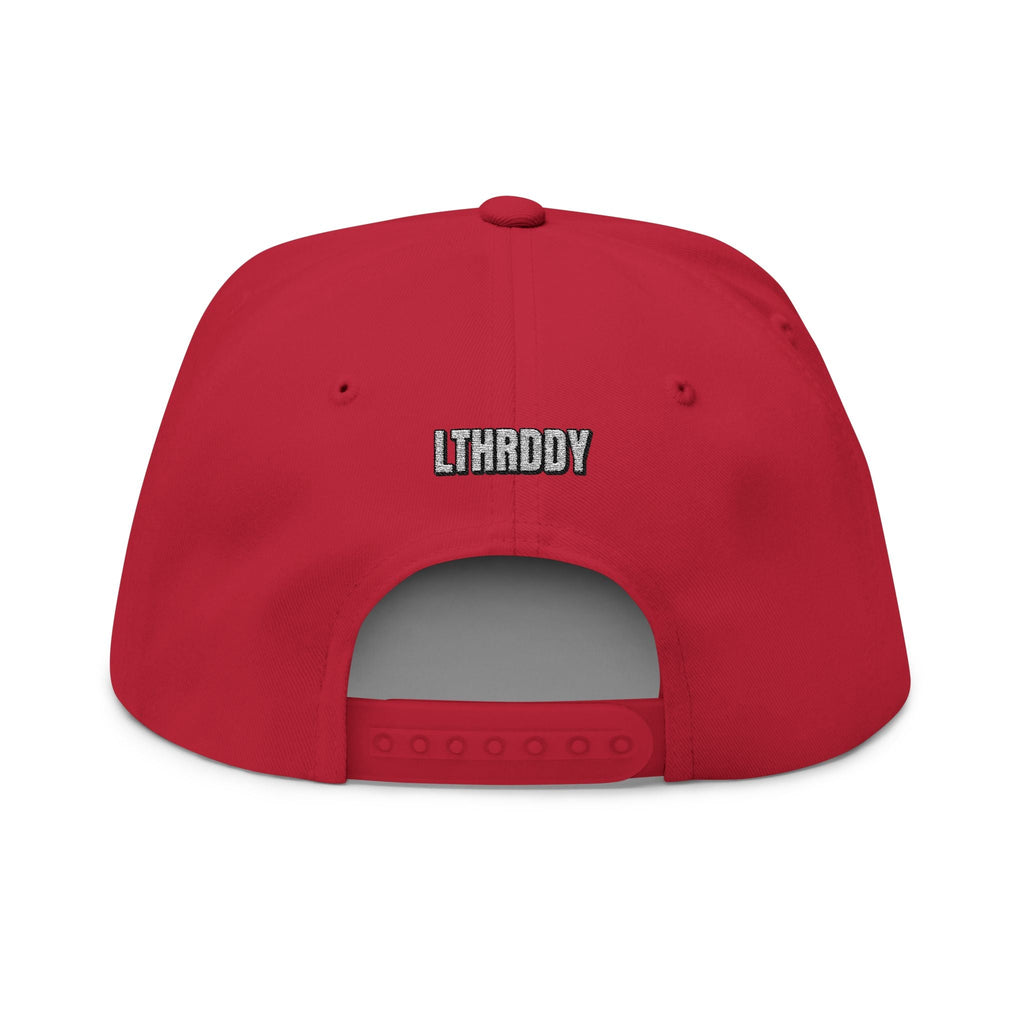 LockedBoy Caged Unit Locktober Embroidered Flat Bill Snapback Cap for chastity