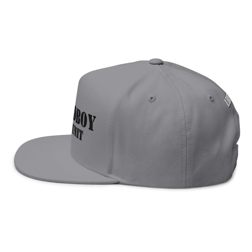 LockedBoy Caged Unit Locktober Embroidered Flat Bill Snapback Cap for chastity