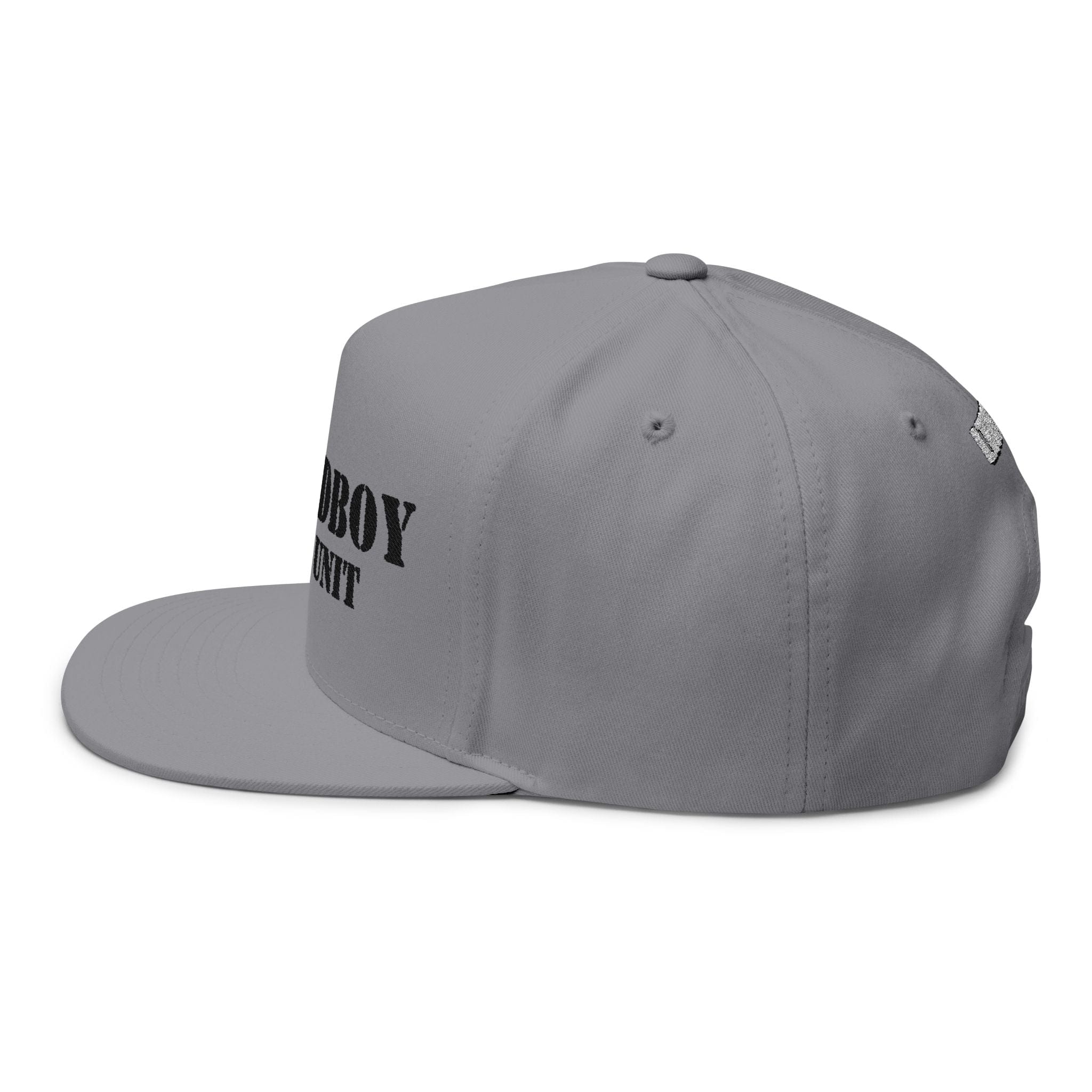 LockedBoy Caged Unit Locktober Embroidered Flat Bill Snapback Cap for chastity