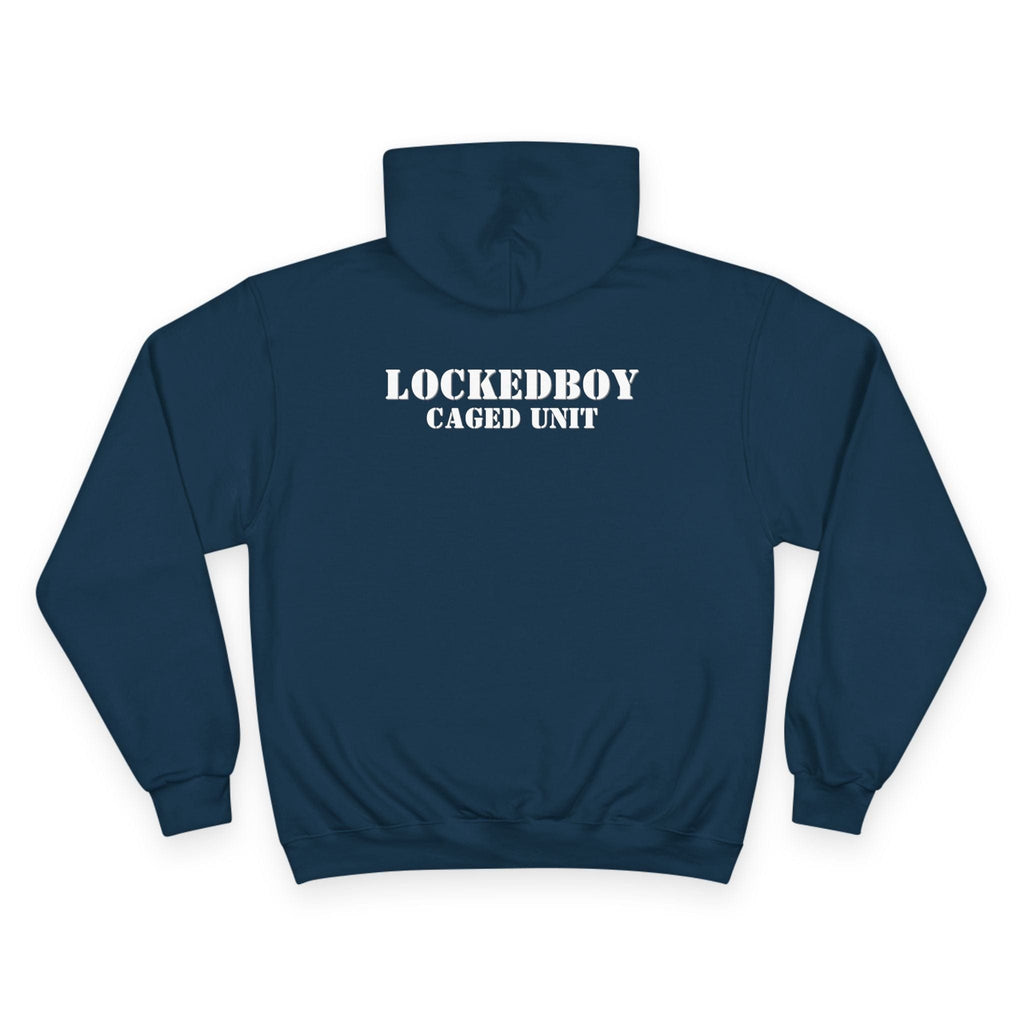 Locktober Military Champion™ Hoodie – LockedBoy Caged Unit Edition