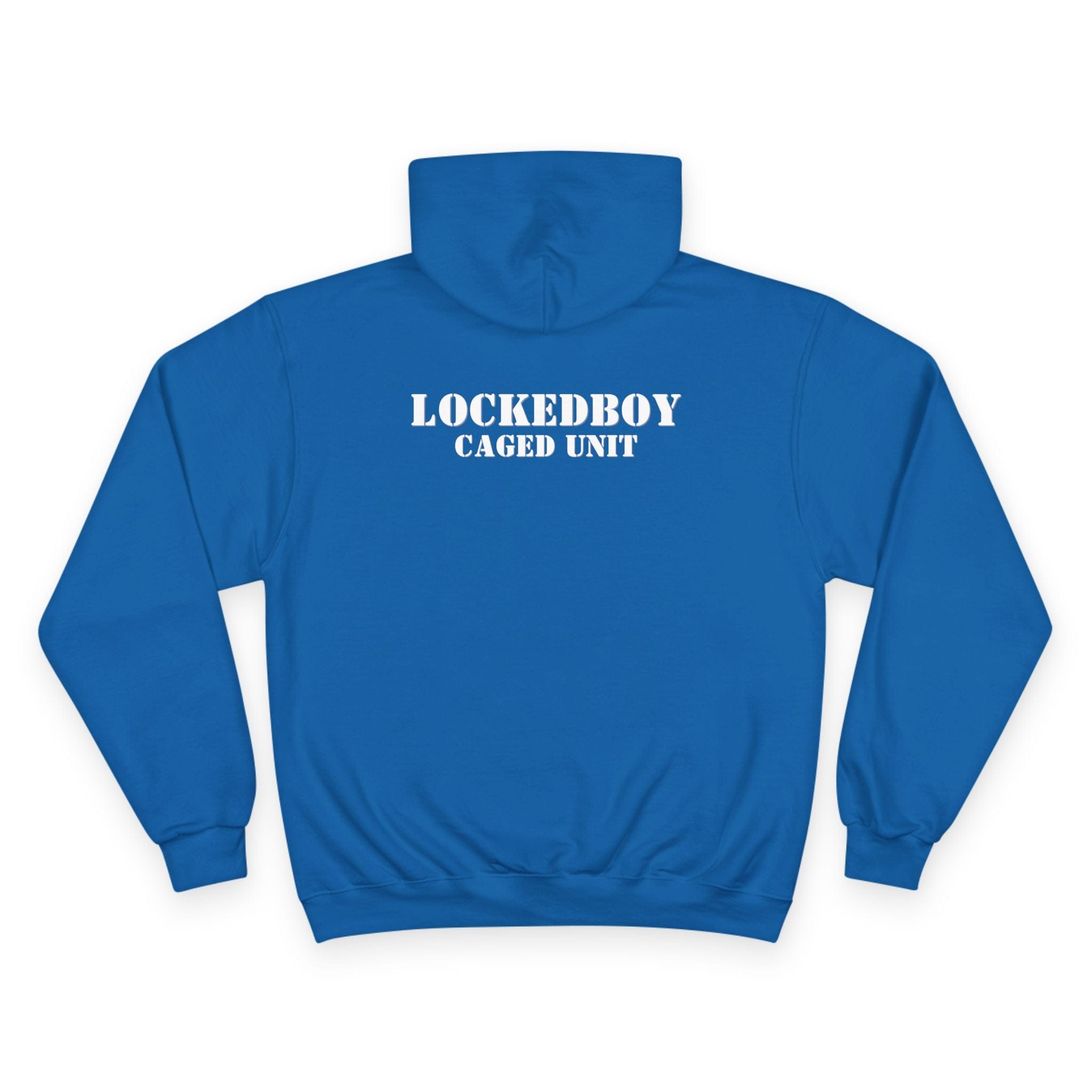 Locktober Military Champion™ Hoodie – LockedBoy Caged Unit Edition