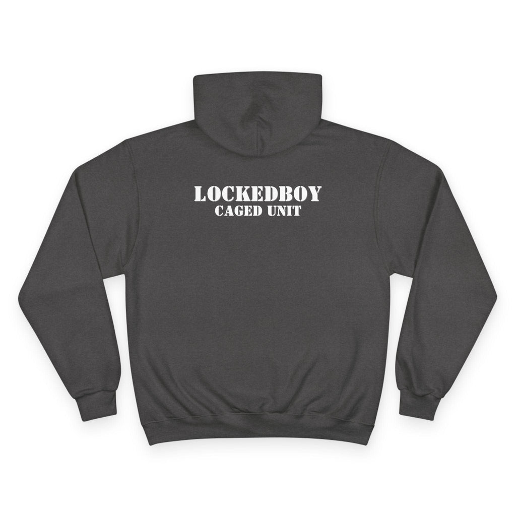Locktober Military Champion™ Hoodie – LockedBoy Caged Unit Edition