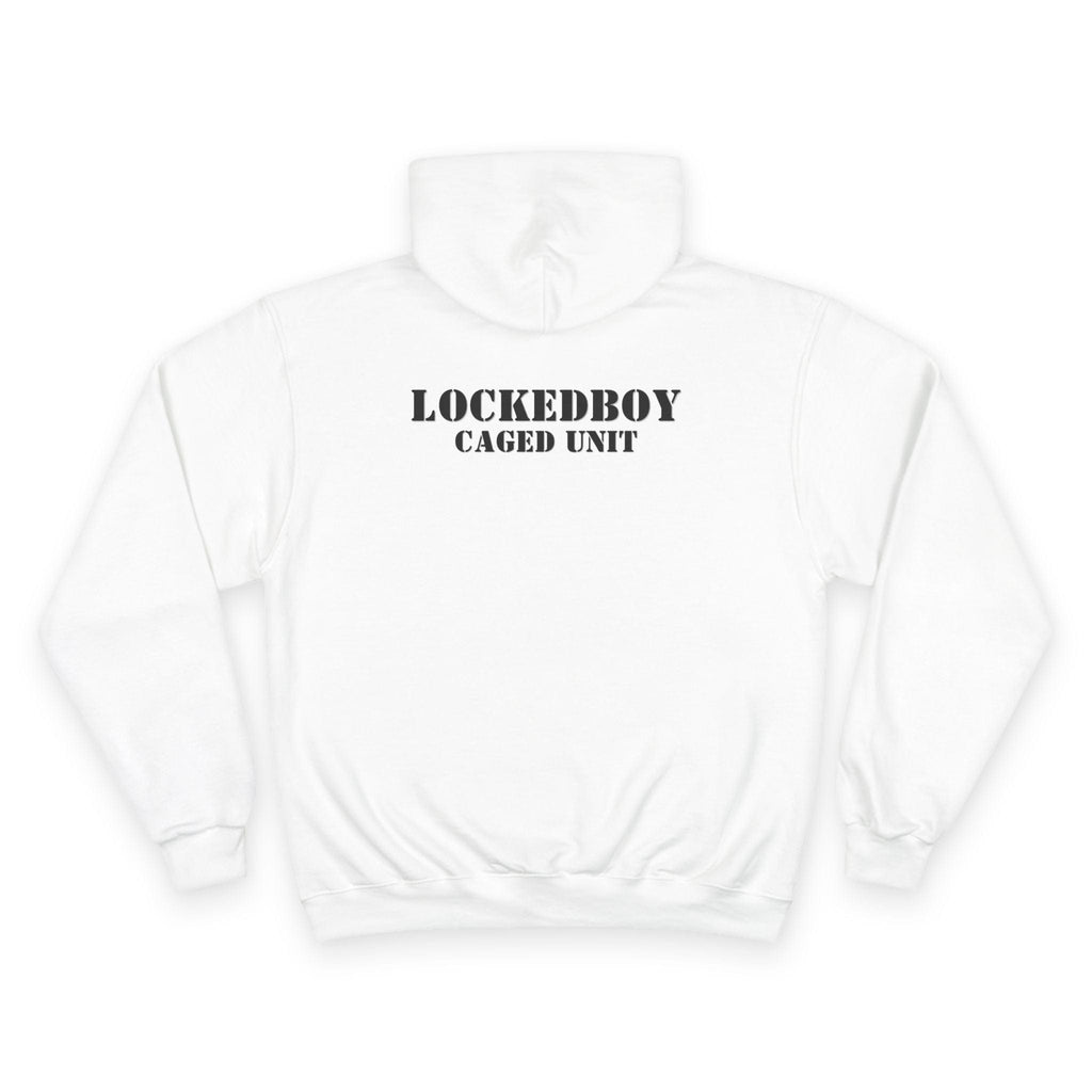 Locktober Military Champion™ Hoodie – LockedBoy Caged Unit Edition