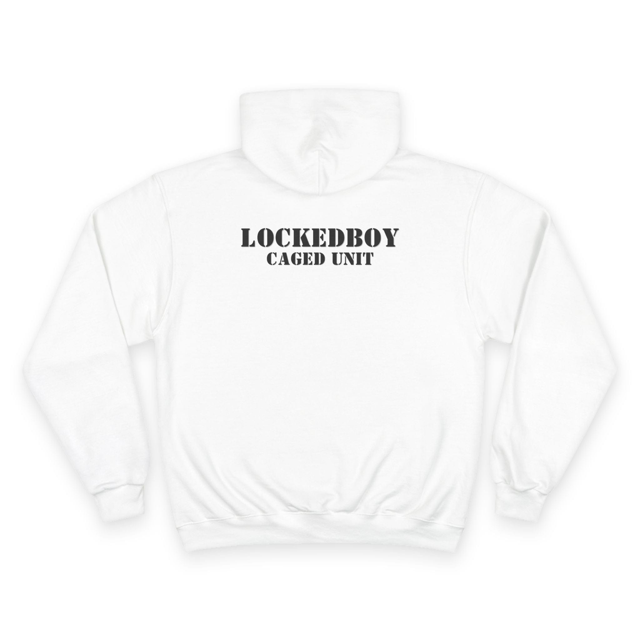 Locktober Military Champion™ Hoodie – LockedBoy Caged Unit Edition