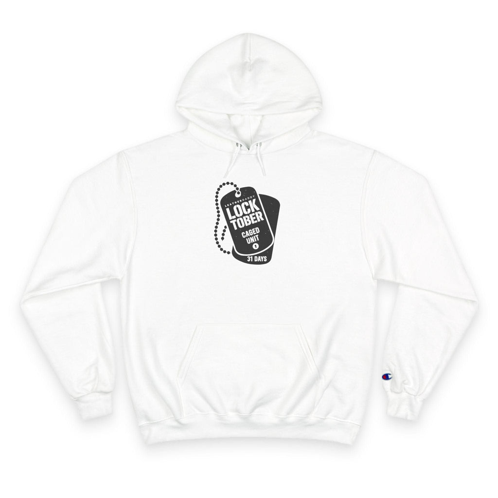Locktober Military Champion™ Hoodie – LockedBoy Caged Unit Edition