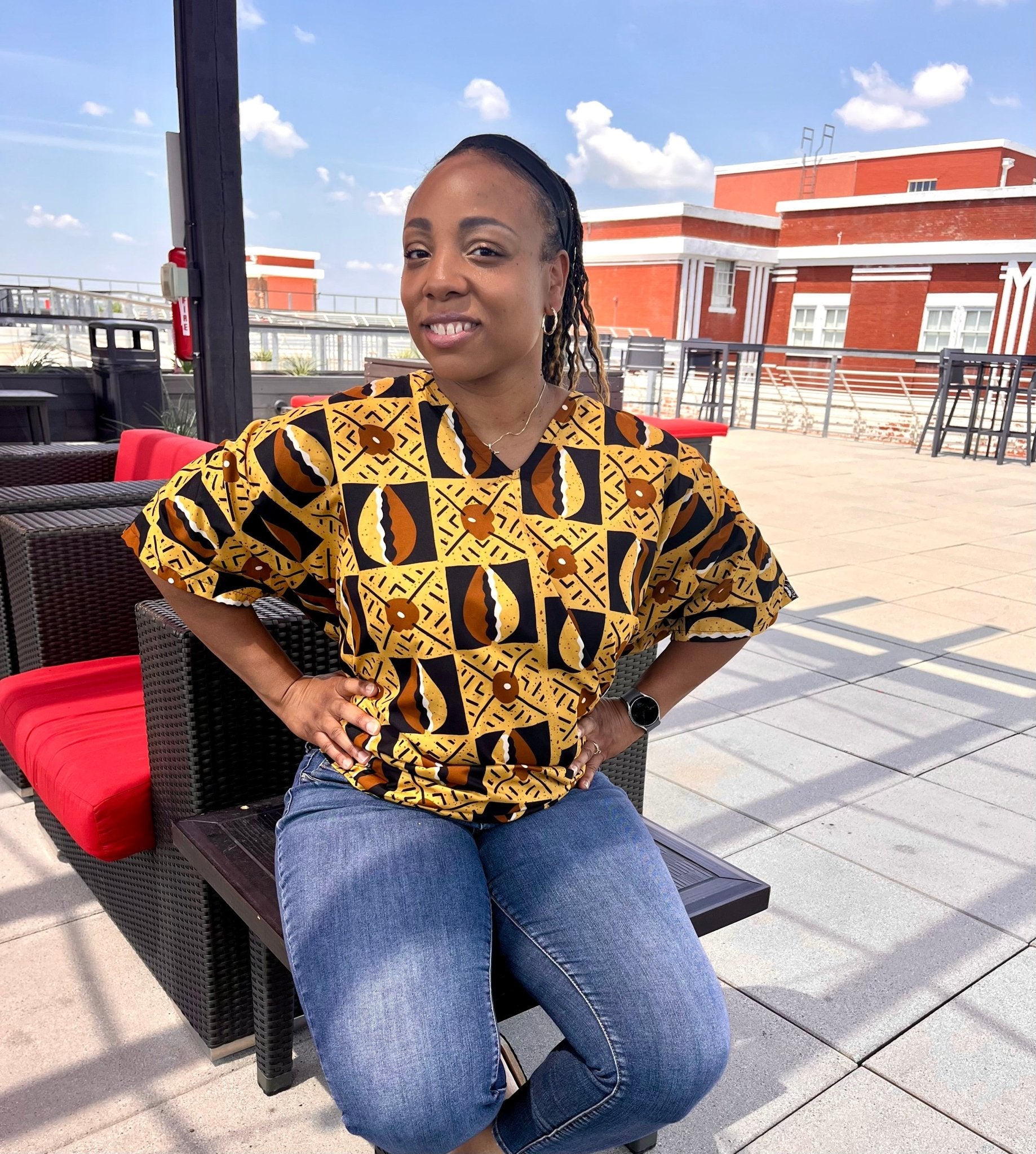 Unisex Caftan Top