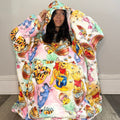 Winnie the Pooh & Friends Wearable Blanket Hoodie for Kids & Adults